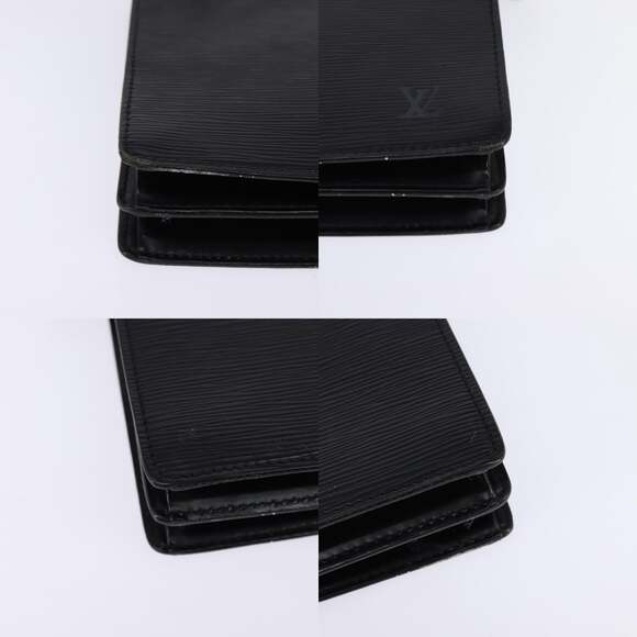 LOUIS VUITTON Epi Angian Shoulder Bag Black M52112 - Picture 10 of 12